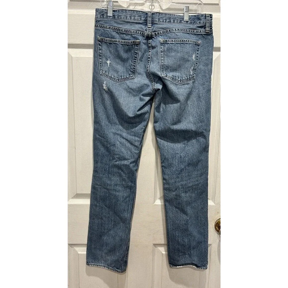 J.Crew Factory Women's Vintage Matchstick Jeans 30 R Distressed style - Picture 7 of 8